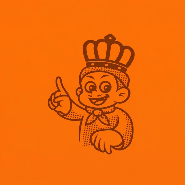 The King Sandwich mascot